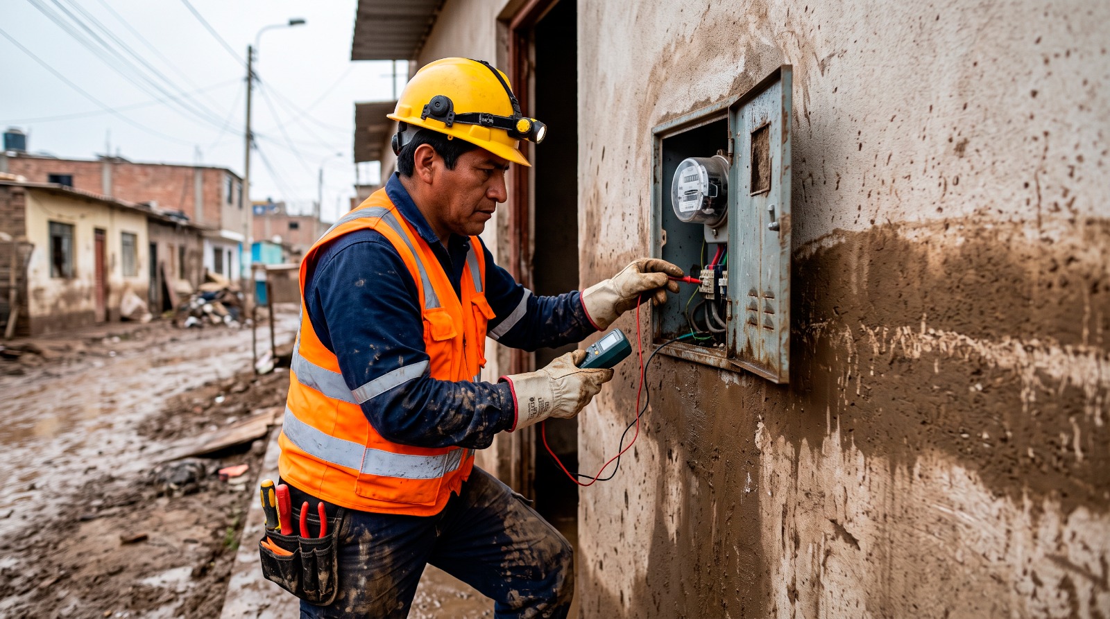 Lluvias dejan fallas en redes eléctricas de edificaciones