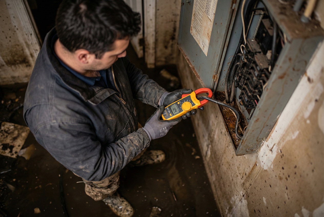 Inspección técnica ante inundaciones en Perú